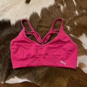 Pink Puma Sports bra